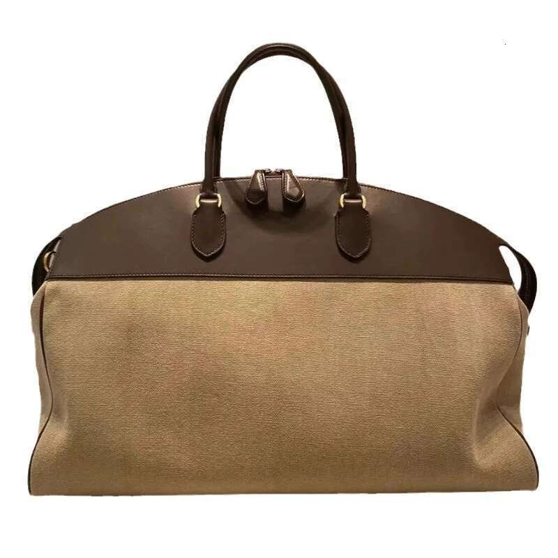 Boston Bags Shoulder Fashion leather Strap Designer Crossbody Handbag Large Capacity Canvas Women's Simple Tote Bag
