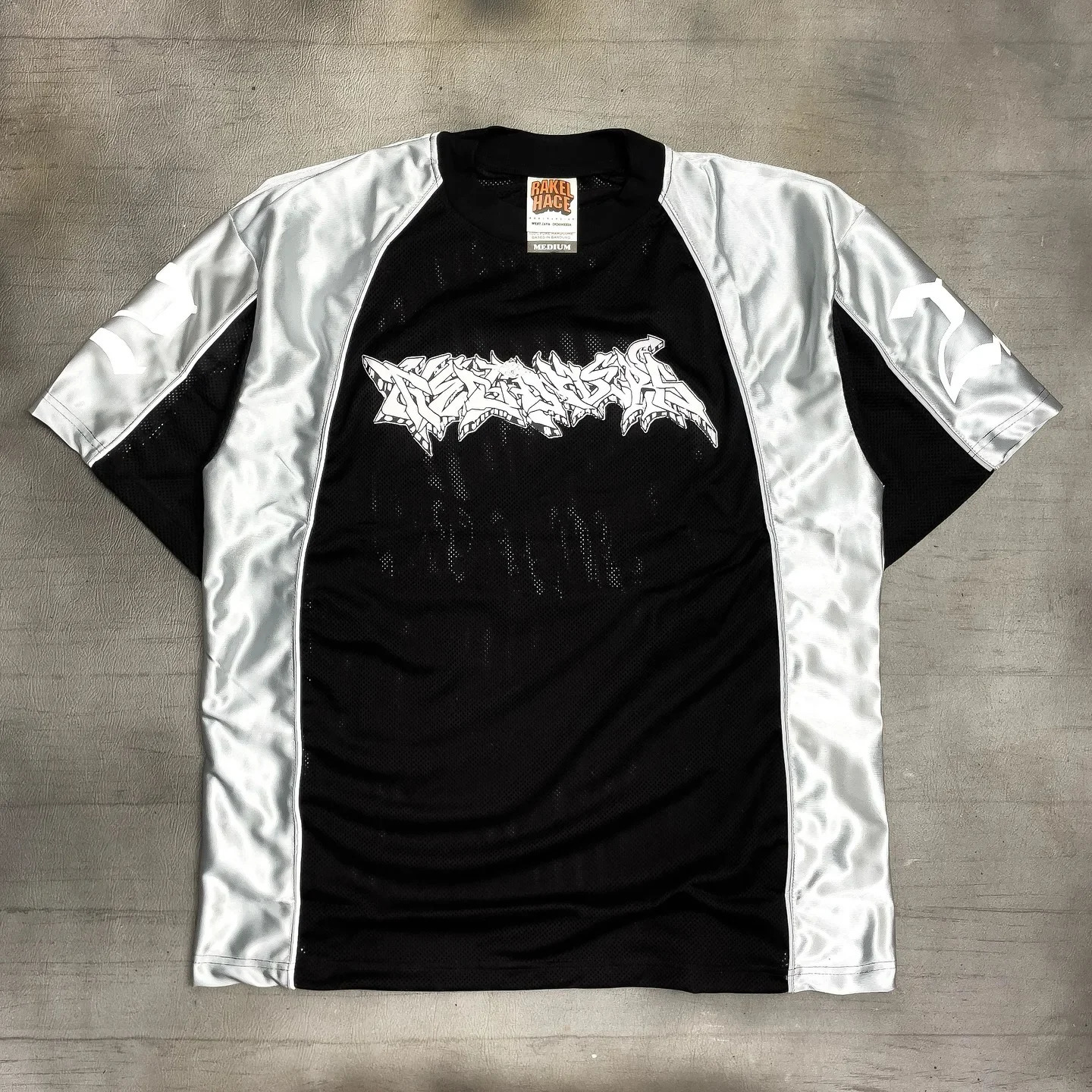 Y2K Ins Fashion Summer Breathable Shirt Womens Gothic Loose Top Hip Hop Sportswear Street Wear Tshirt 250409