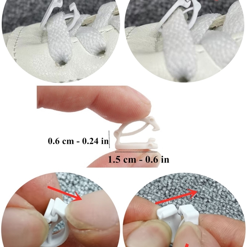 2PCS Heart Shoelace Charms ABS Rhinestone Buckle Decorations DIY Bling Wing Shoe Lace Clips Accessories Fit Women Sneakers 250218