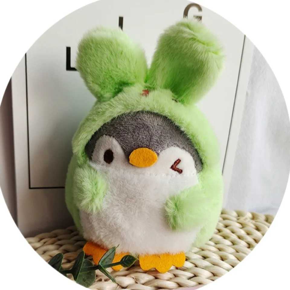10cm/12cm cute penguin plush toy cartoon backpack doll plush pendant mini penguin stuffed animal penguin doll keychainXJ250409