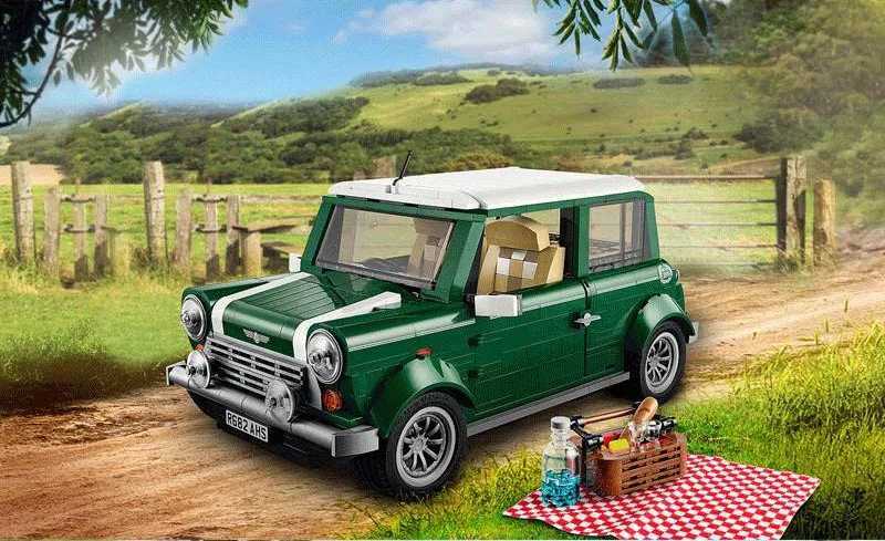1077 pieces of mini Cooper car building blocks for boys birthdays Christmas girls toys compatible with 10242 21002 W250408