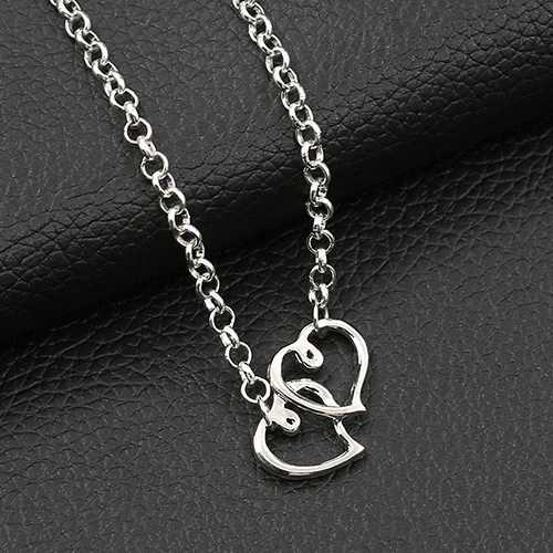 Womens Double Love Heart Chain Beach Sandal Ankle Bracelet Anklet Foot Jewelry Z250408