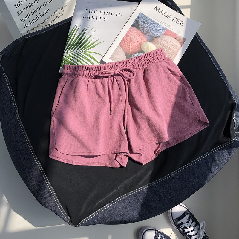 2025S Women s Designer Shorts High Waist Elastic Waist Sports Hot Pants Loose Casual Summer New Wide Leg Pants Home Sleepwear Trendy Beach Pants