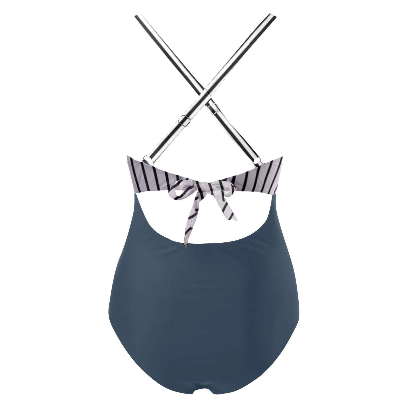Dongdumaoyi One Piece Swimsuit Women Swimwear Solid Ruched High Waist Push Up Bathing Suit S Beachwear Monokini