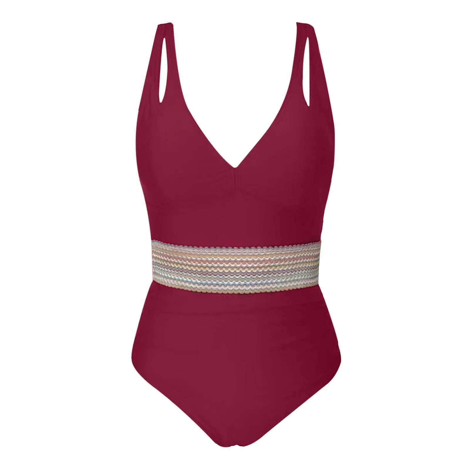Dongdumaoyi Women S Swimsuit One Piece V Neck Swimwear New Sexy Sling Backless Monokini Bathing Suit For Female Summer Beach Bodysuit