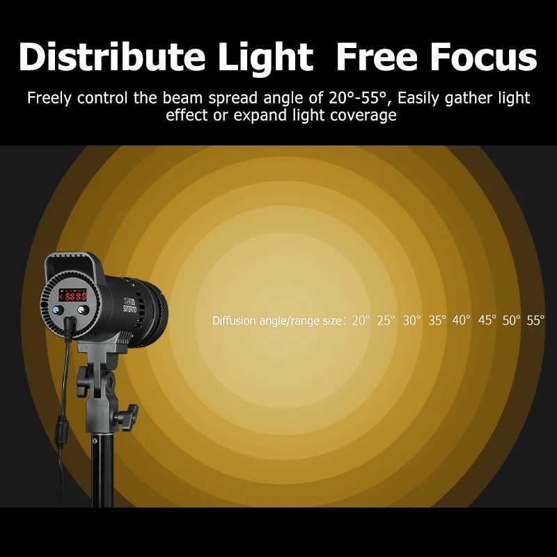 Sutefoto TJ-55 dual color video fill light 55W COB photography light with CRI96 3200K-5600K suitable for Studio/Vlog X250409