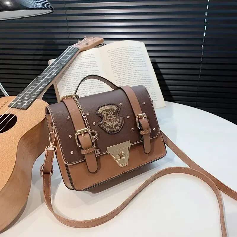 New Potter School Witchcraft And Wizardry Same Cambridge Handheld Crossbody Bag British Style Messenger Handbag