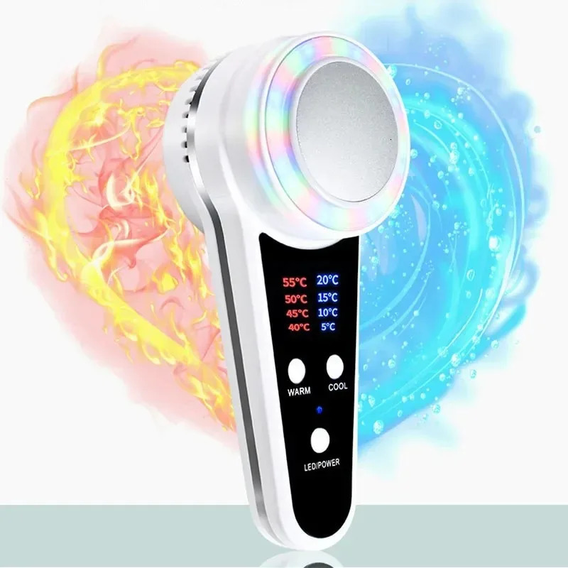 Cryotherapy Face Care Device Cold Hammer Blue Pon Acne Treatment Massager Skin Lifting Rejuvenation Beauty Machine 251106