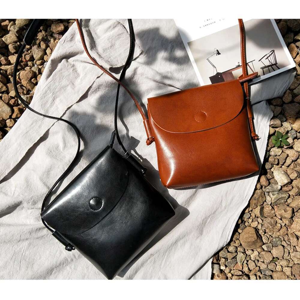 Zency 100% Genuine Leather Women Messenger Purse Casual Flap Classic Brown Lady Shoulder Crossbody Bag Super Quality Black