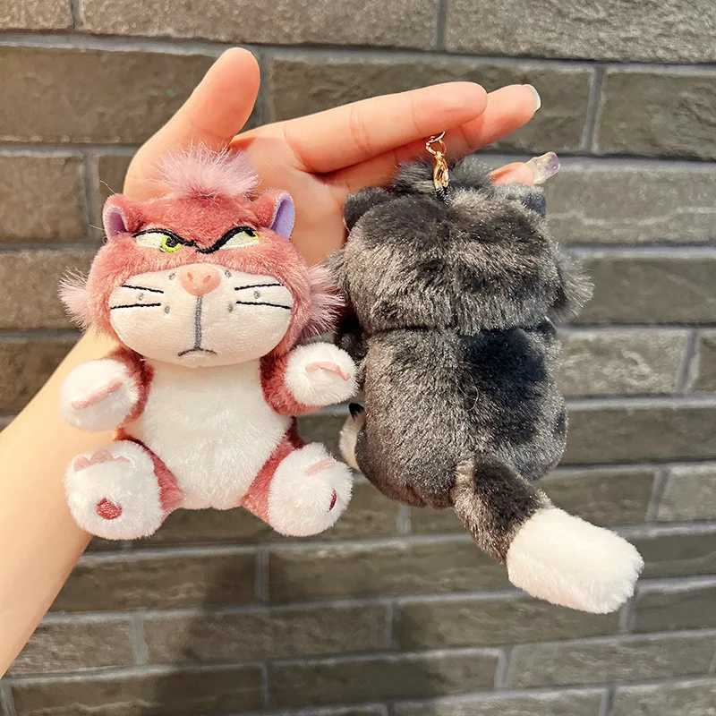 Kaye Toy Lucifer Cat Plush Keychain Womens Bag Pendant Cute Plush Stuffed Toy Childrens Backpack Childrens Birthday GiftXJ250409