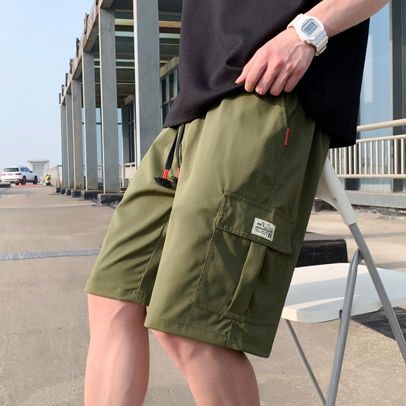 2025 New Designer Men Shorts Summer Shorts Loose Fit Oversized Workwear Sports Multiple Pockets Summer Straight Leg Five Piece Pants Trendy Brand Shor