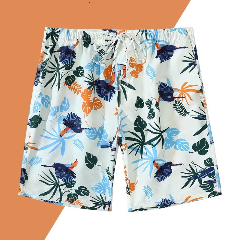 2025 New Designer Men Shorts Beach Men To Soak In Hot Springs Quick Drying And Loose Fitting Oversized 5-Point Short Swimming Pants For Beach Vacation