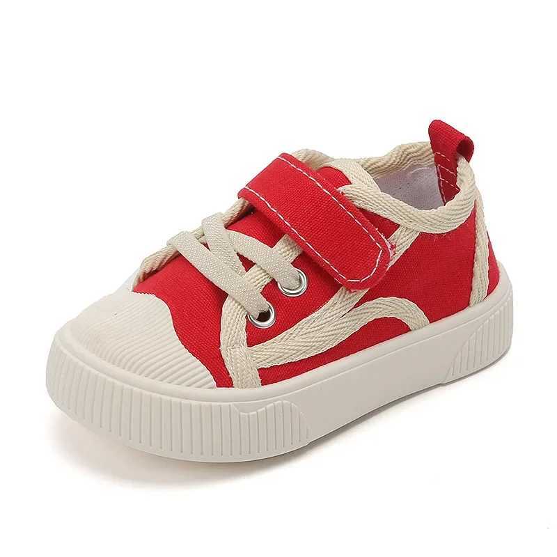 Fashion Minimalist Girls Shoes Autumn New Soft soled Childrens Sports Shoes Comfortable Edition Childrens Canvas Shoes Flat bottomed Sports Shoes Boys
