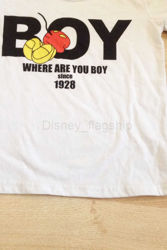 Disney Summer style new childrens clothing Korean version small and medium-sized childrens set male and female cartoon two-piece set Mickey hand setXJ