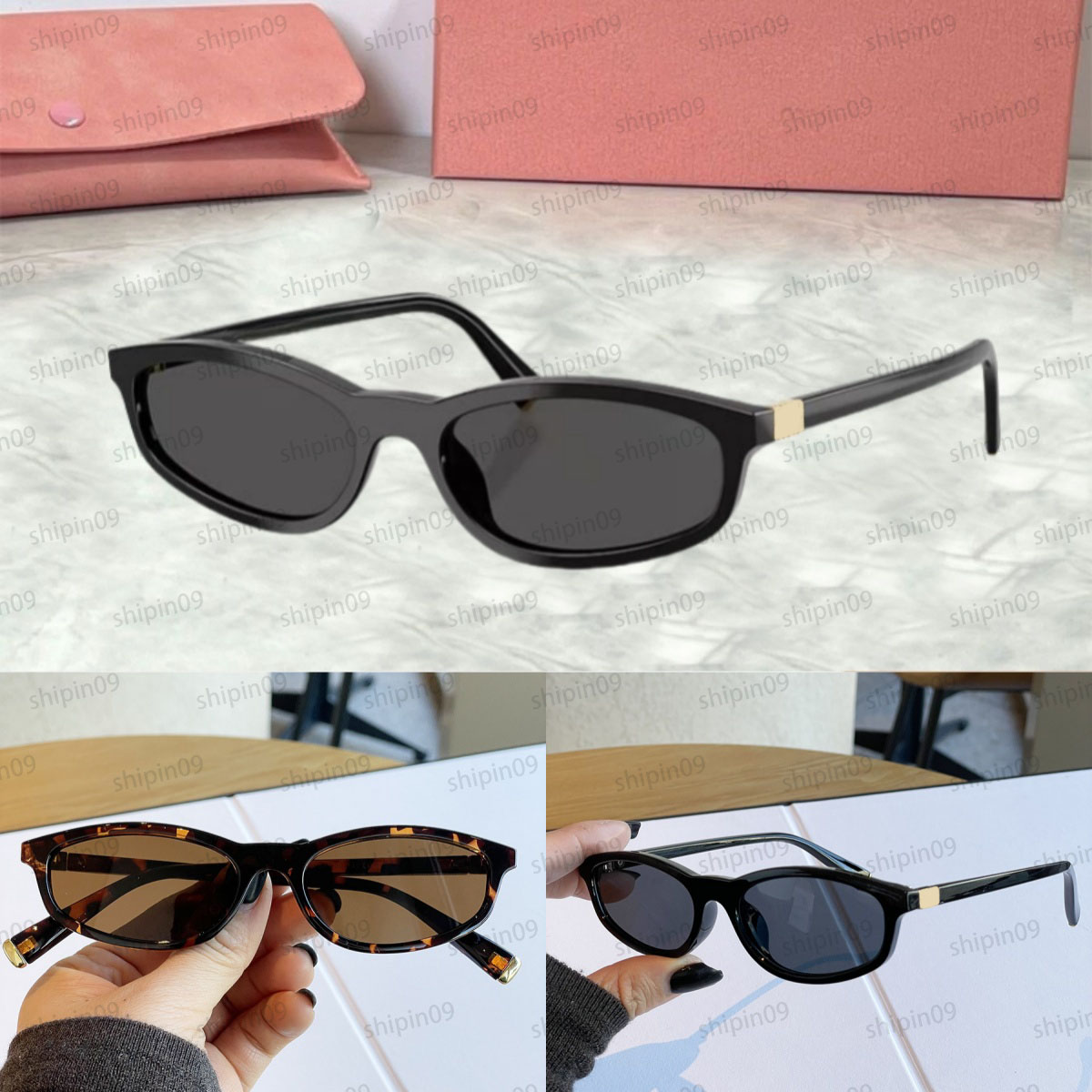 Small designer sunglasses women luxury sunglasses men black leopard print fashion vintage lunette clear womens designer glasses A06s zonnebril new style sh223