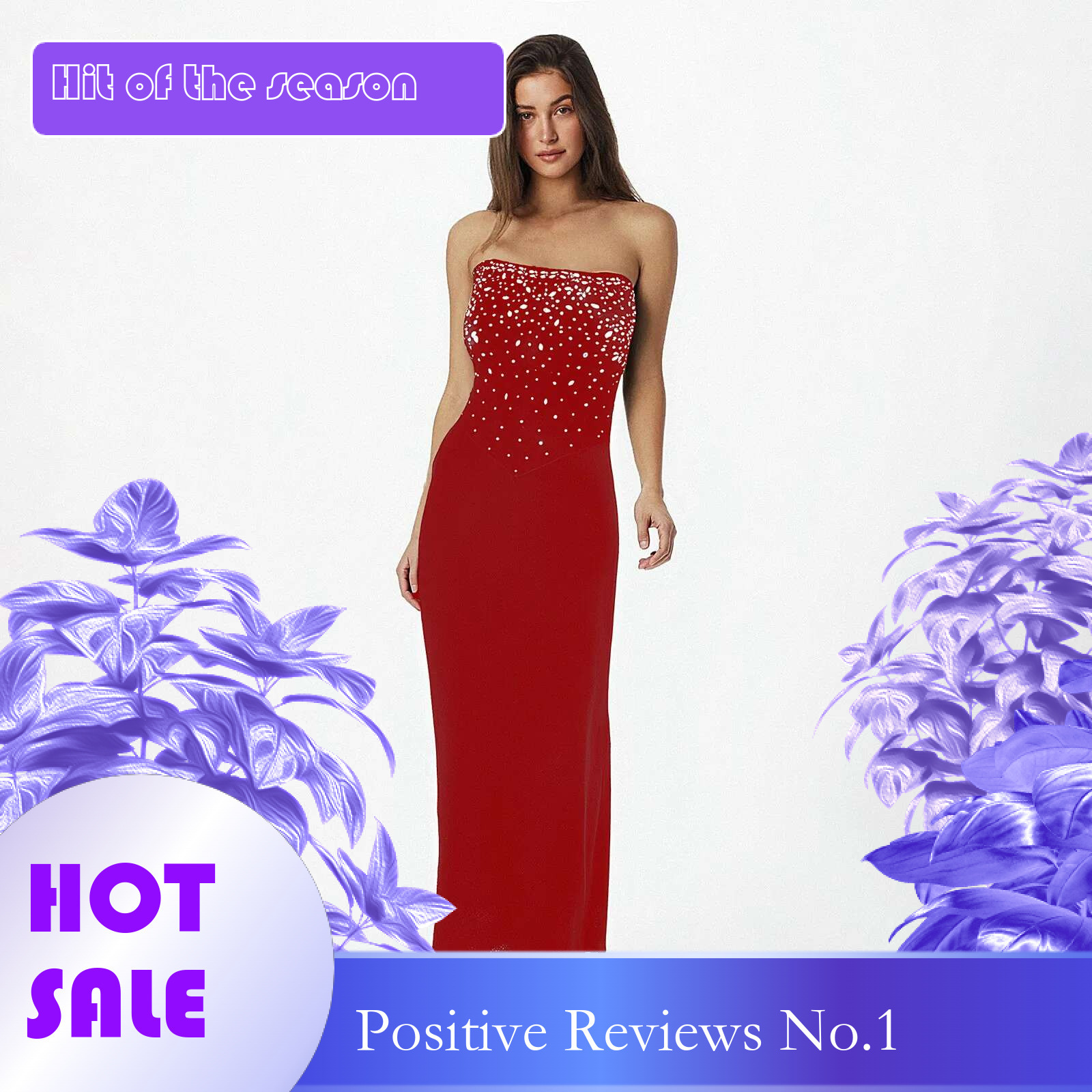 Dongdumaoyi Glitter Crystal Rhinestones Party Long Dresses Women Luxury Birthday Sleevless Backless Strapless Sexy Dress Clubwear Gown