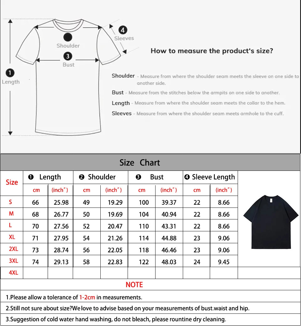 280GSM summer 100% pure cotton Tshirt mens casual short sleeved crew collar soft plain loose top 250409
