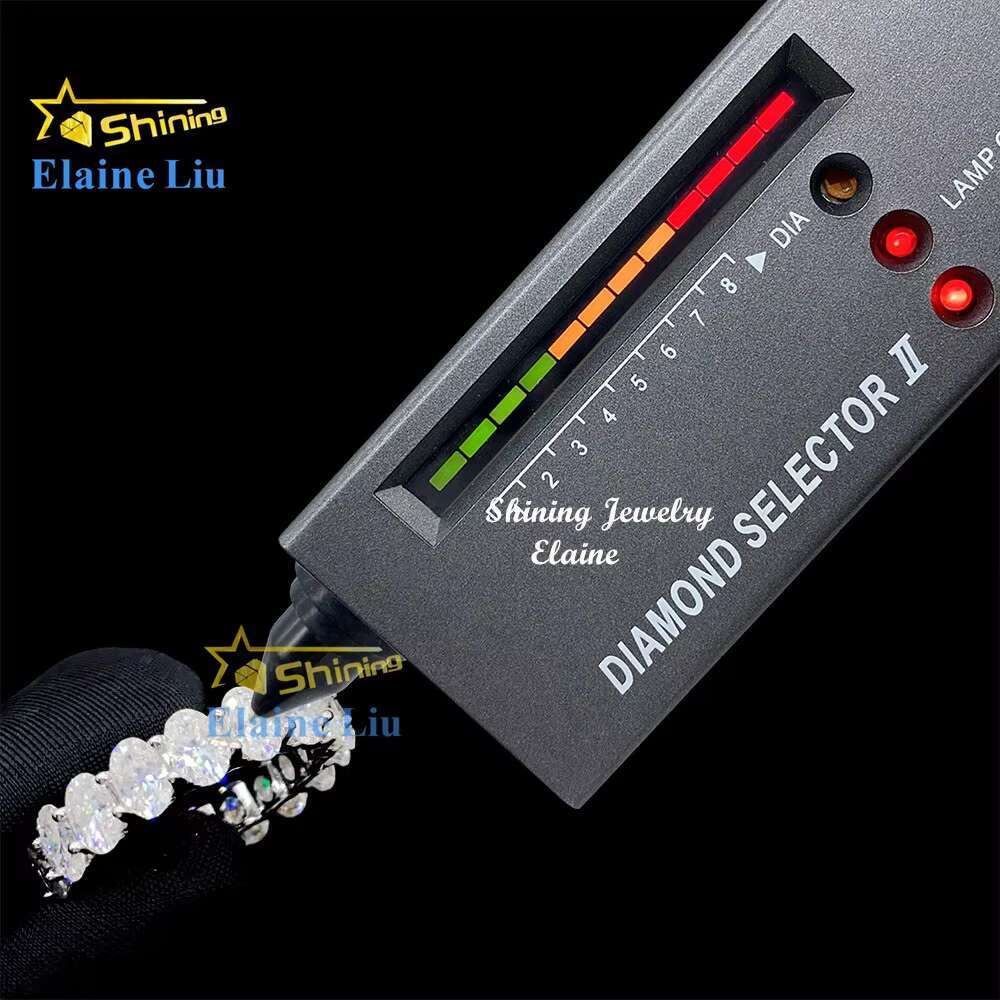 High Quality Luxury Hip Hop Cz Zircon or Vvs Moissanite Custom Fine Jewelry Rings