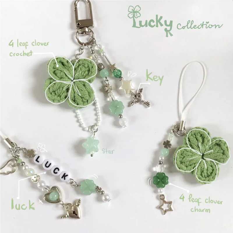 Handmade Lucky Keychain Creative Knitting GiftsXJ250409