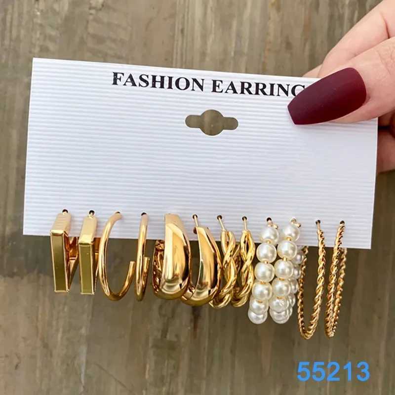Green Butterfly Heart Dangle Earring Set for Girls Acrylic Gold Color Pearl Set Ear Rings 2023 New Fashion Jewelry Gifts Z250408