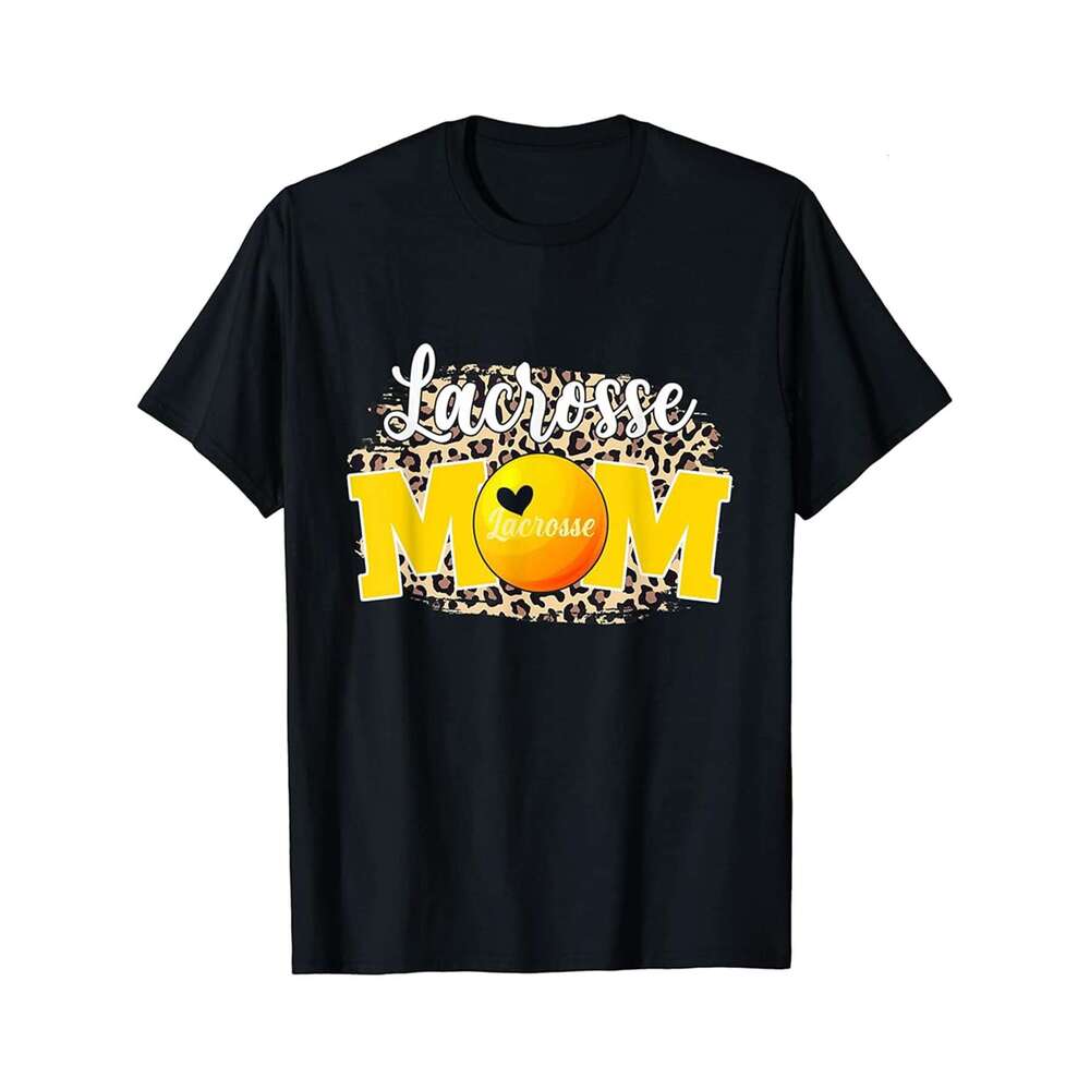 Designer T shirt Lacrosse Mom Funny Mothers Day For Mom Game Day Outfit - 220g Tshits