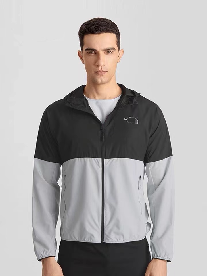 Hooded Sun Protection Jacket for Men in Summer 2025, Outdoor UPF Windproof Waterproof Sunscreen Skin Jacket Coat