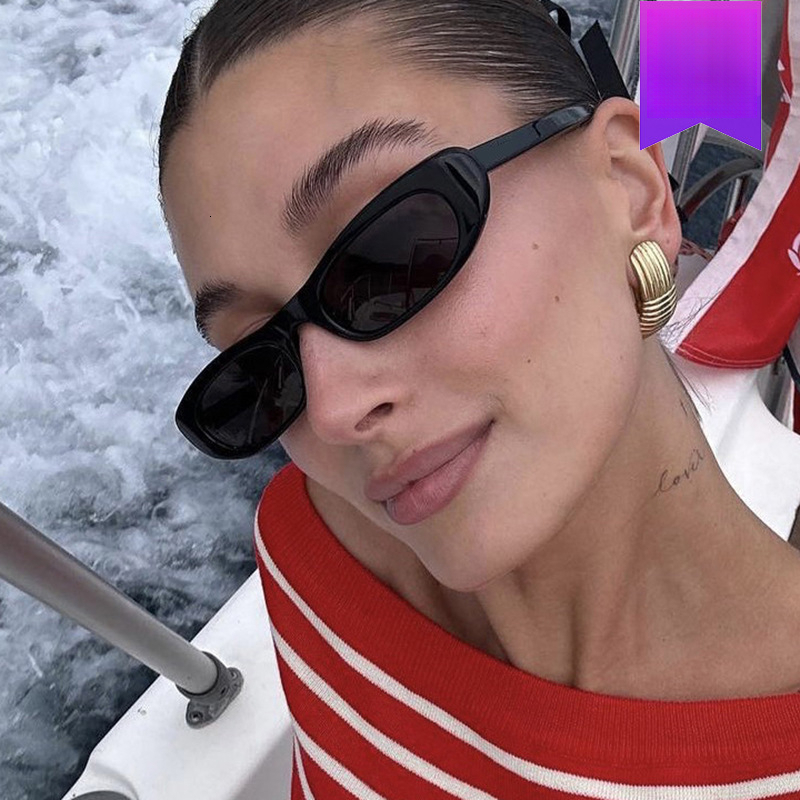 TB BHULAMTE Free Shipping New Designer Sunglasses Small Frame Oval Sunglasses Cat Eye Sunglasses Women's Sunglasses European And American Fashion