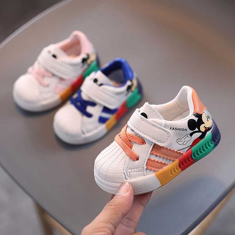 Cartoon childrens shoes boys and girls sports shoes childrens casual autumn casual shoes breathable running children X250409