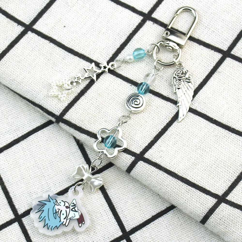 Alien Stage Ivan Till Role Playing Keychain Acrylic Kaii Keychain Backpack Pendant Decoration Car Keyring Accessories GiftXJ250409