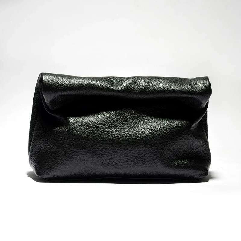 Genuine Leather Design Handbags New Clutch Bag Evening Phone Pocket Women's High Quality