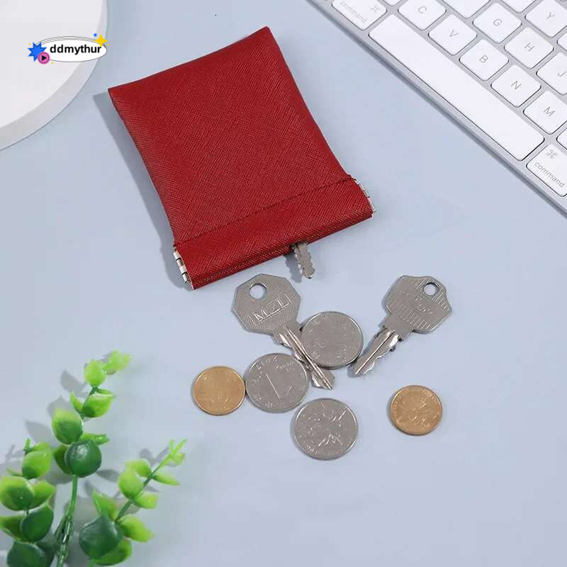 Wallets for Woman Wallet Men Coin Purse Housekeeper Keychain Purses Organizer Bag Car Keys Cover Simple Key Holder Case Bags ddmythur
