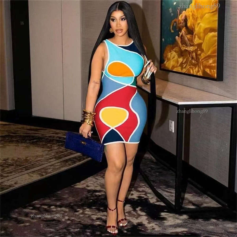 Fashion Dress for women Brand casual Blouse Womens sleeveless slim dresses great quality Ladies Tops Designers Clothes handmade knitting Party Coats F