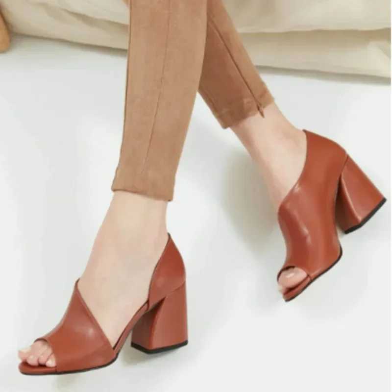 New Arrival New Fashion Womens Sandals Open Toe Sandals Womens Sexy Sandals Womens Casual High Heels Elegant Womens Shoes Zapatillas Mujer T250409