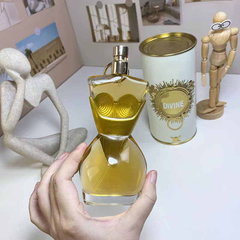 100 ML Female Perfume DIVINE Natural Long Lasting Pleasant Fragrance Women EDP Body Spray Cologne Top Charming Scent for Gift Eau de Parfum 3.4 FL.OZ 