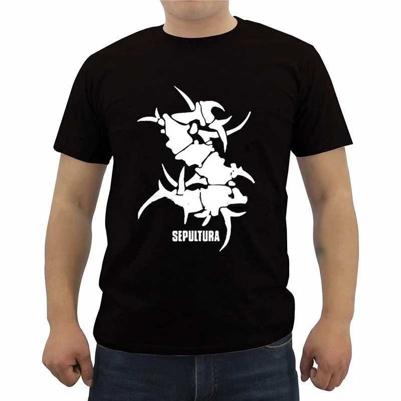 2023 New SEPULTRA ROOT 30-year T-shirt Metal Kavalala Printed T-shirt Retro Womens Short SleeveXJ250409
