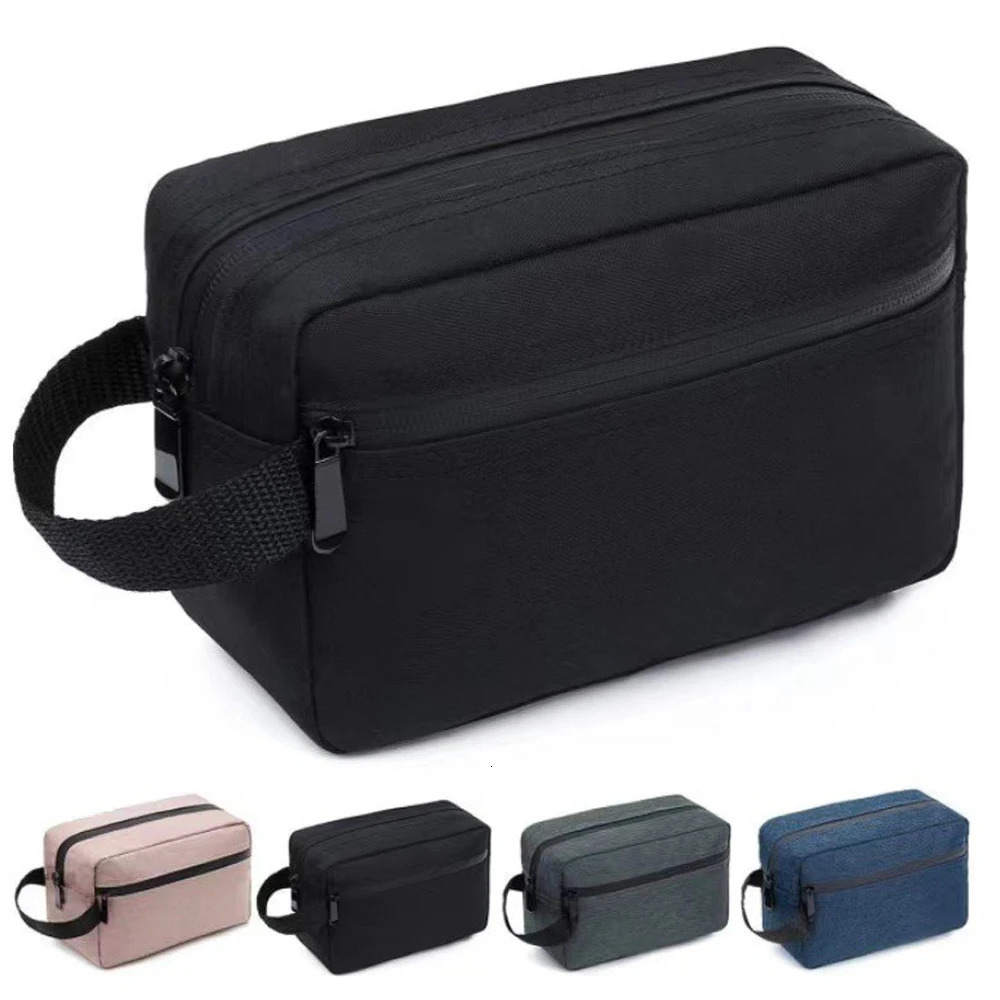 Cosmetics bag travel toilet waterproof shaving used for accessories foldable storage with divider and Ha 250408