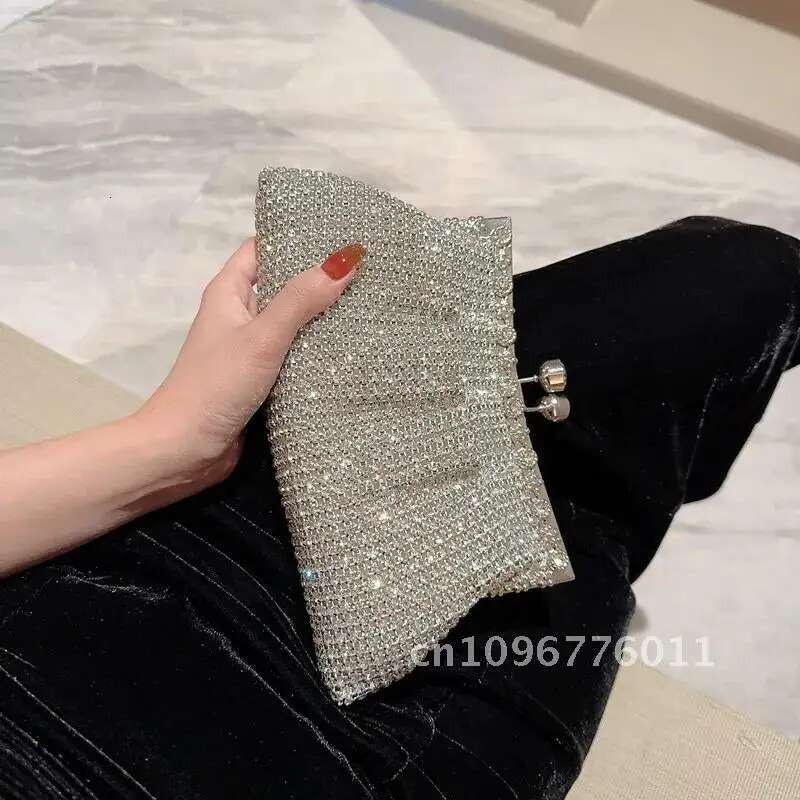 Women Evening Clutch Chain Detachable Wedding Bag Purse Prom Shoulder Female Handbag Elegant Party Banquet