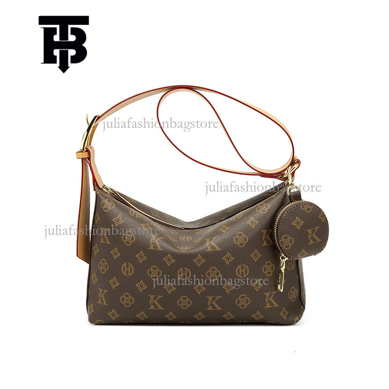 TB BHULAMTE Designer Luxury Commuter Women's Bag Autumn/winter Classic Retro Geometric Printed Cross Shoulder Bag Versatile Soft Leather Boston H