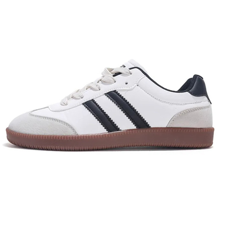 2025 Jifffly Silver German Trainers Thick-Soled Height-Boosting Retro Classic Versatile Student Sports Shoes Unisex