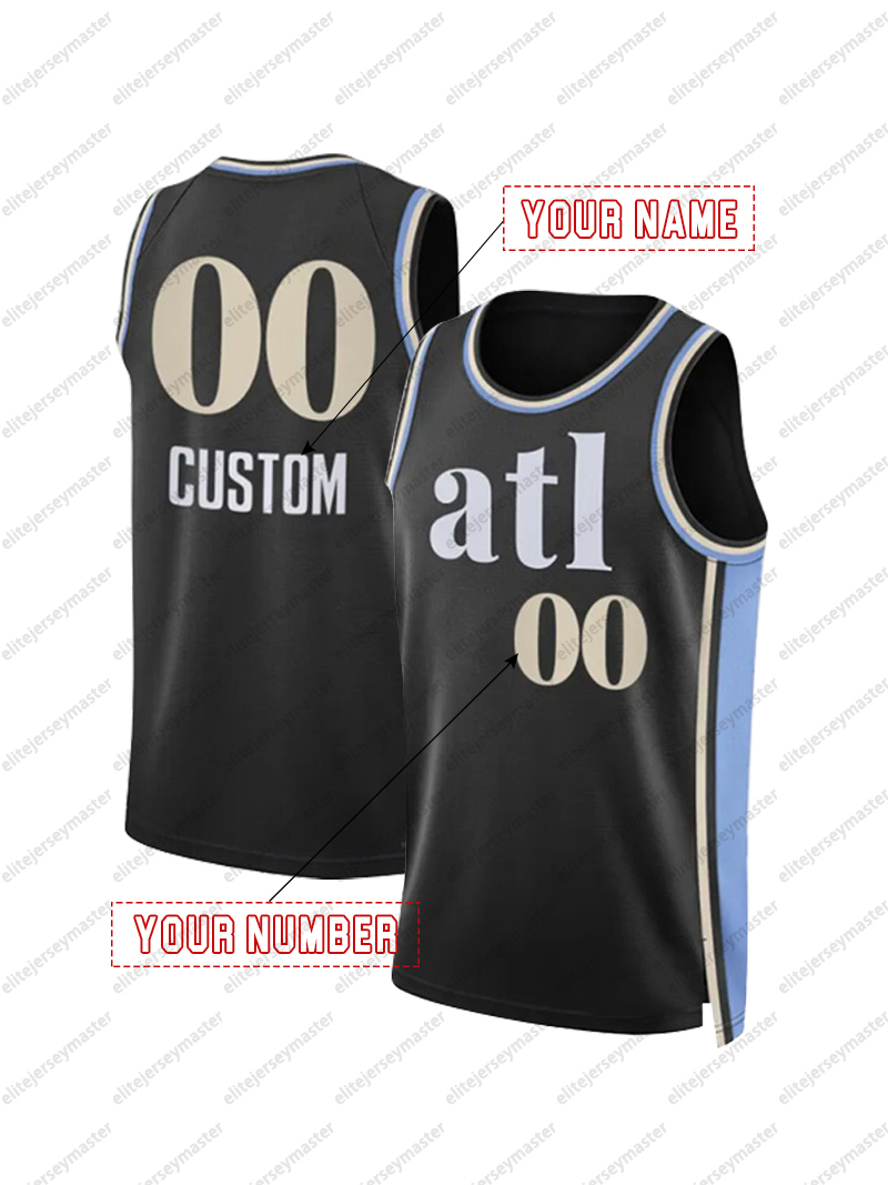 Young Risacher Okongwu Custom Basketball Jersey Personalized Niang Mathews LeVert Customized Jerseys Custom Any Number Name