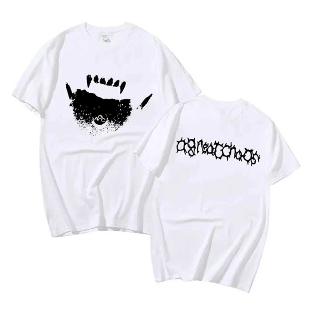 Ken Carson AGC Actual Hate Youth X Upper T-shirt A Big Mess Opium Printed Mens T-shirt 100% Cotton T-shirtXJ250409