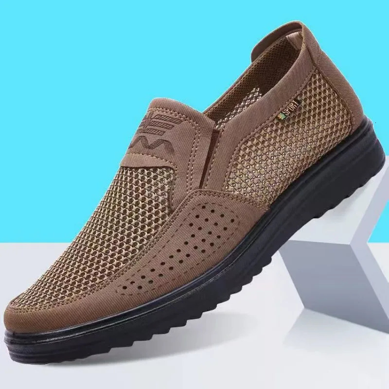 2024 Summer Sneakers Men Fashion Casual Walking Shoes Breathable Mens Loafers Zapatillas Hombre men casual shoes 250402