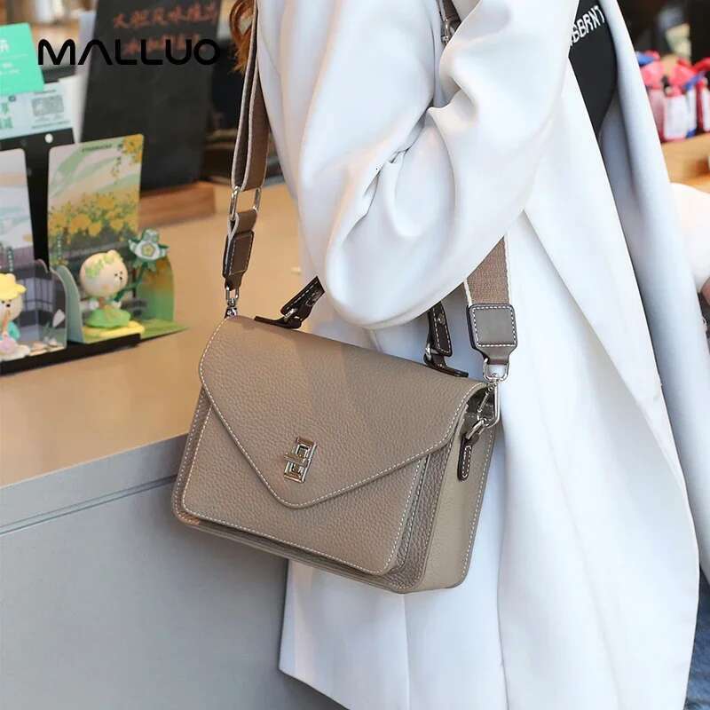 Women Natural Cow Genuine Leather Shoulder Female Large Capacity Casual Crossbody Bag Lady Cowhide Fashion Commuting Handbag