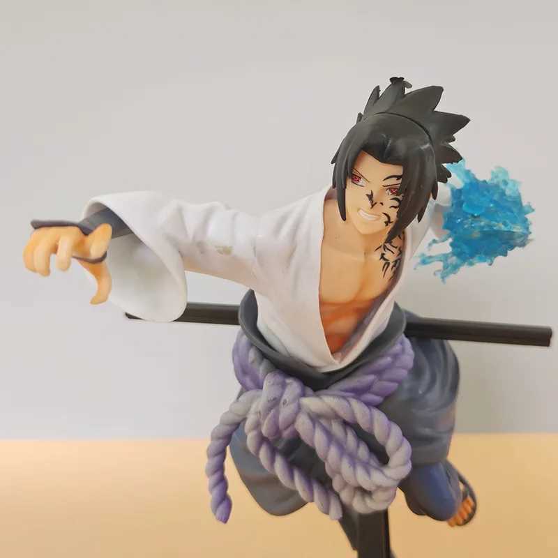 Sasuke Anime Action Character Toy 20CM Inland River Cartoon PVC Character Collection Desktop Decoration Model Doll Birthday Gift M250409