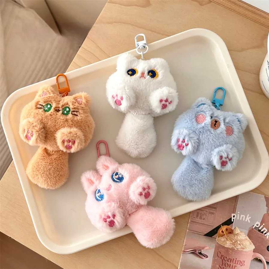 Cute Plush Cartoon Cat Doll Pendant Soft and Cute Girl Backpack Decoration Pendant Doll Student GiftXJ250409