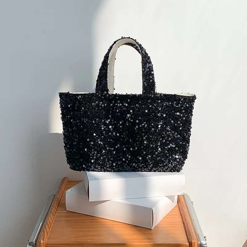 Design Shine Stylish Sequins Handbag Elegant Girls Wedding Dancing Party Bg Clutch Shopper Shopping Bag