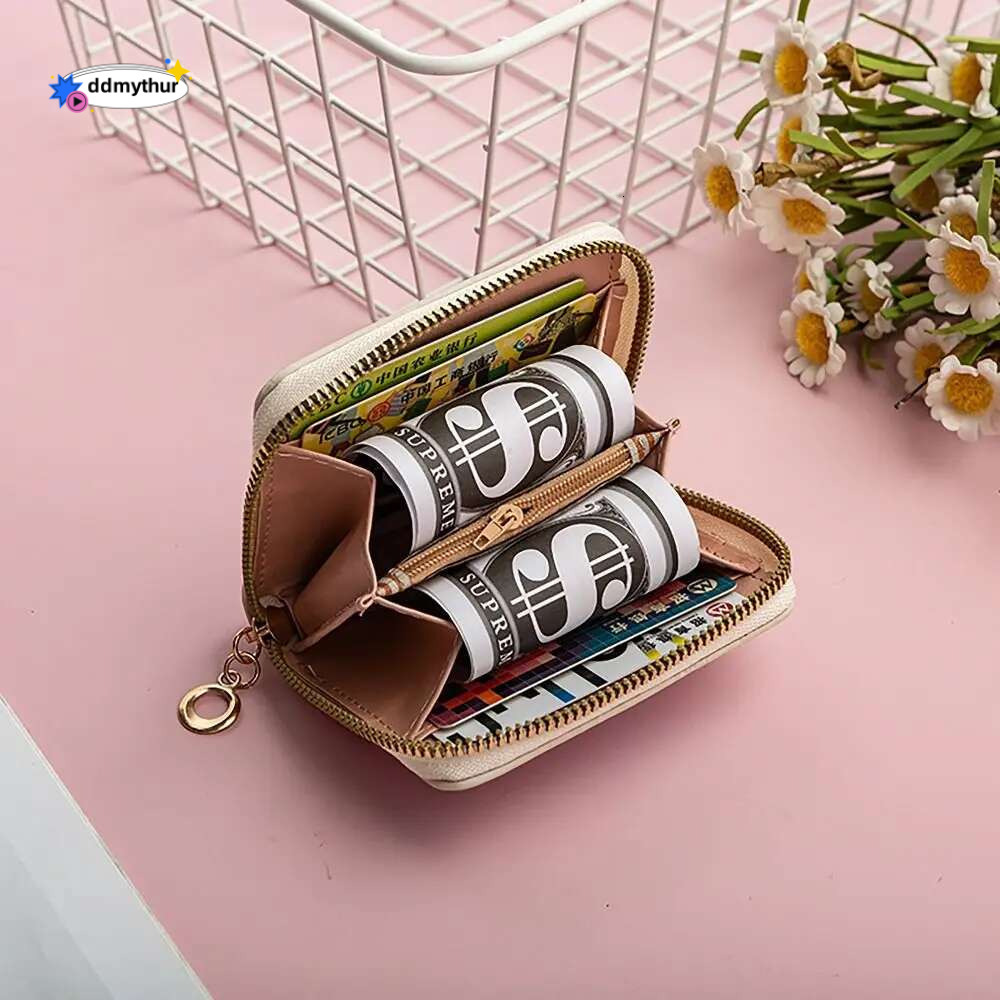Vintage Capybara Money Coin Purse PU Leather Zipper Credit Holoder INS Style Card Wallets for Girls Students Gift Clutch ddmythur