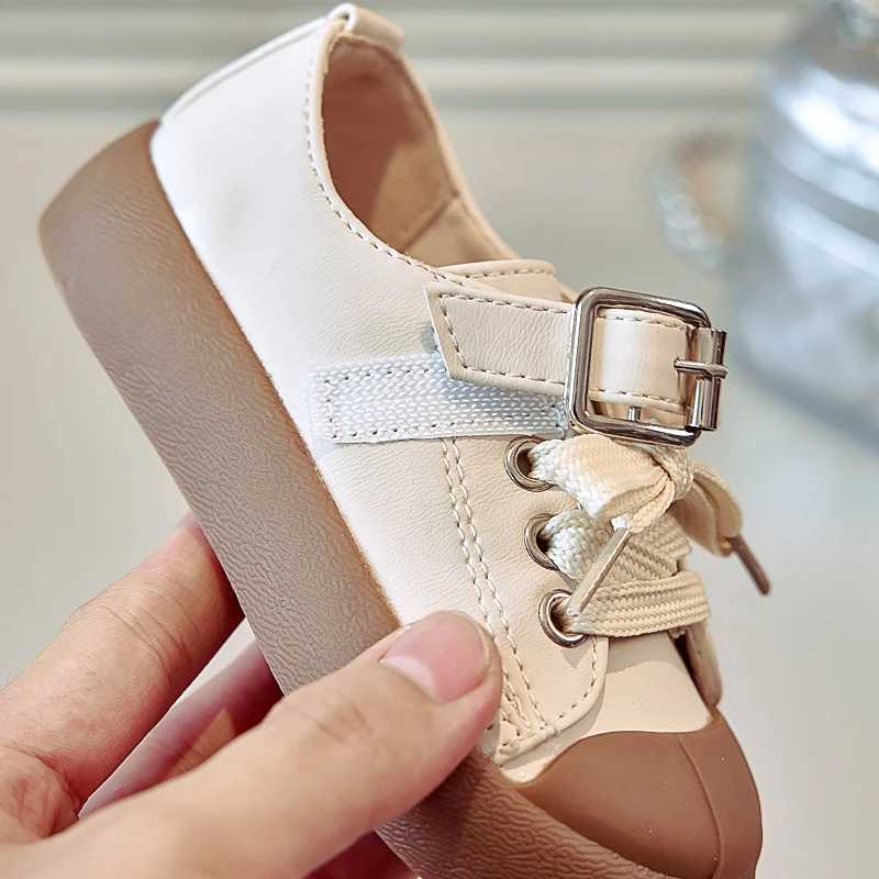 Childrens casual shoes spring autumn patch work girls sports shoes fashion version anti slip childrens school shoes 2024 new X250409