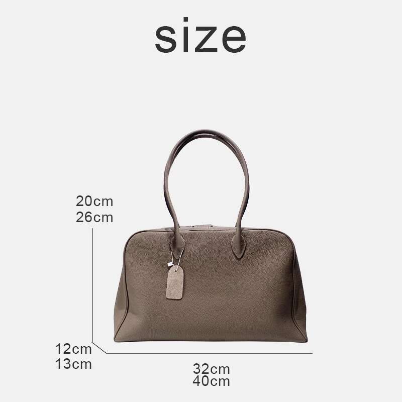 Genuine Leather Tote Bags For Women Designer Handbags And Purses 2025 New In First Layer Cowhide Large Capacity Shoulder