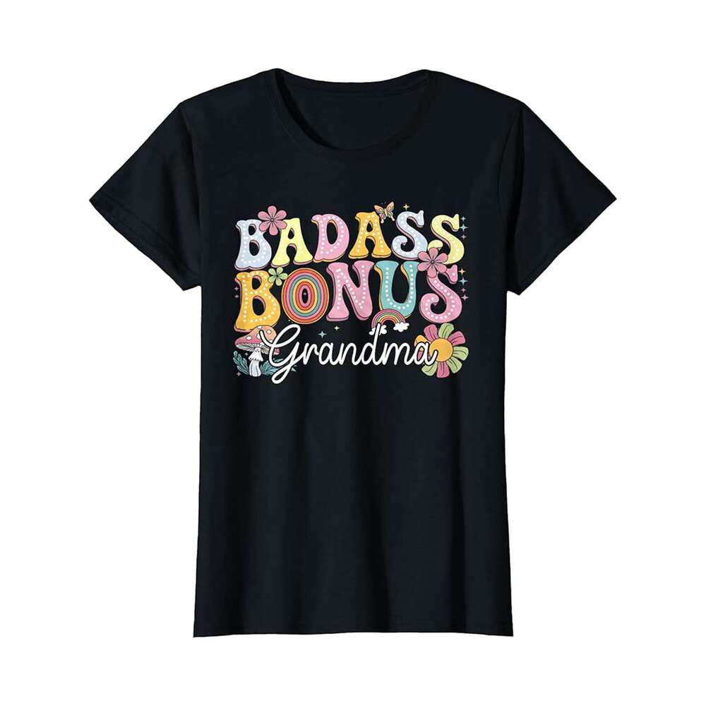 Designer T shirt Groovy Mama Vintage Tee Mothers Day Mom Mother Holiday - 220g T shits